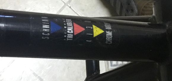 Schwinn branded all 4130 ChroMo tubing