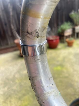 Took some spreading to make the bands fit 