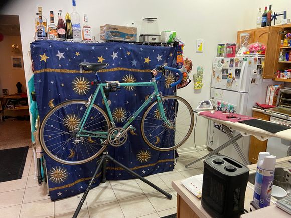 First set up the work area.