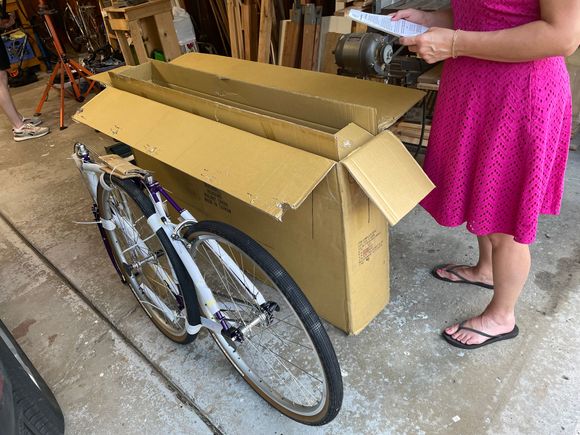 -- inspection by The Boss Lady, approver of such purchases --