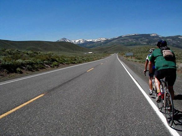 Highway 395 southbound near Highway 108 (Sonora Pass) junction