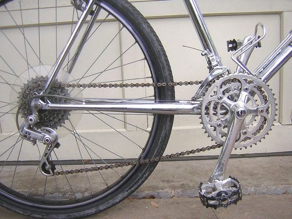 Deore and Takagi with Sunour XC pedals