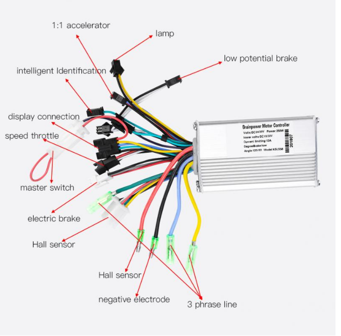Wiring Diagram For Electric Bike - Wiring Diagram and Schematics
