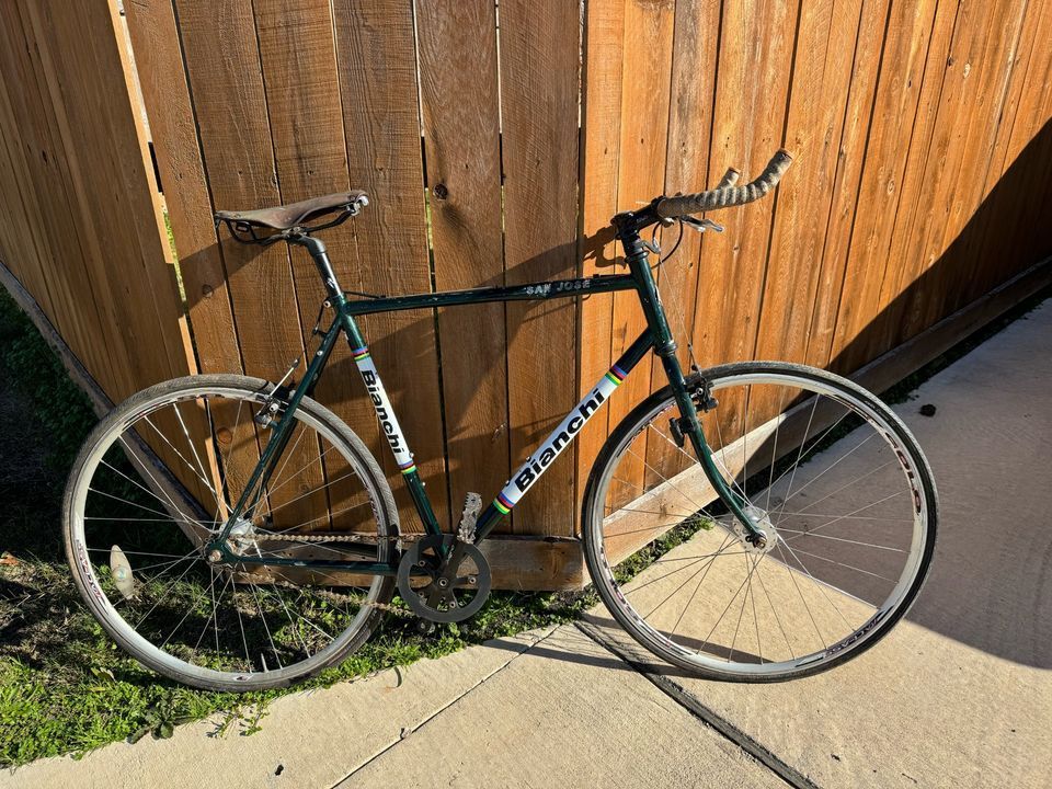 bent aluminum bike frame