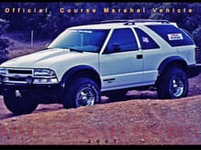 Pro-Rally Marshal vehicle 2001