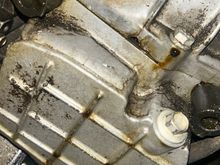 Oil pan/tranny from behind