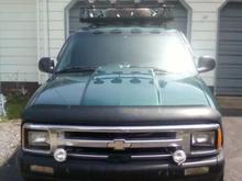all painted minus the grill ...need a nice humid day for that