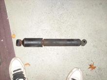 Front shocks were shott