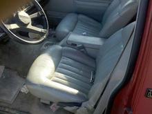 leather interior not even ripped or cracked