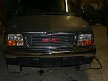 98 sonoma front clip swap