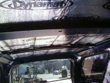 all of the roof done!