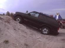 Made my own Parking spot at the st augustine pier on 4th of july