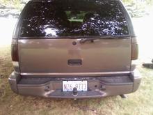 Spray tinted tails, debaged