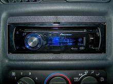 My New Pioneer Head unit with 2 USB connections and Ipod connection