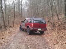 Out on the trail for the first time