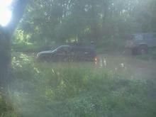 Swamped it here, had a good 6" of water in the interior