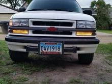 The Black LED blinkers