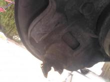 Broken steering knuckle