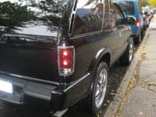 Blazer Taillights (They don't melt. LOL)