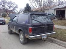 got the tire rack off now going to build on for the roof