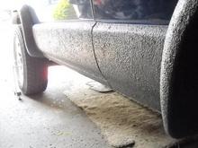 finaly got th rockers, flares and bumpers done.