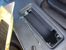 need to removed material so switches/wires will have enough clearance...