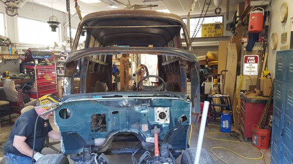 97 firewall going in