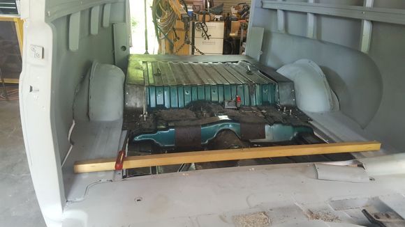 rear floor of jimmy modificated
