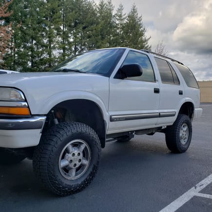 After with 6" Rough Country Lift. Sitting on 31" Falken Wildpeak