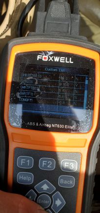 Voltage on the post cat O2 is 0.91V which I think means rich correct? Both B1&B2 were around the 0.5v at the time with reasonable +/- 3% short and long term trim. 