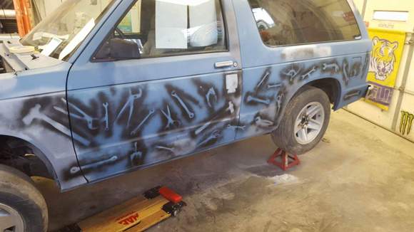 that will teach him to pick on me, i dont have snap on tools, but i get it done