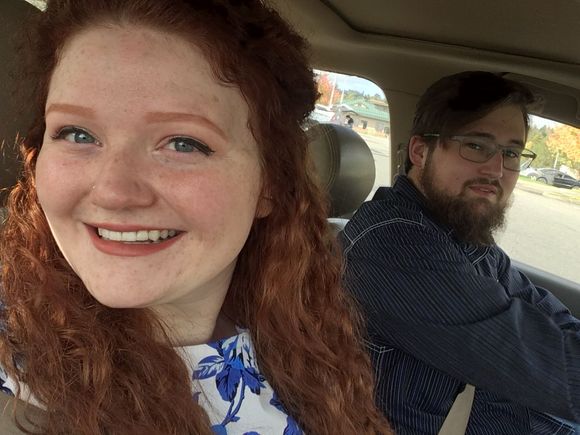Driving my wife’s car to breakfast