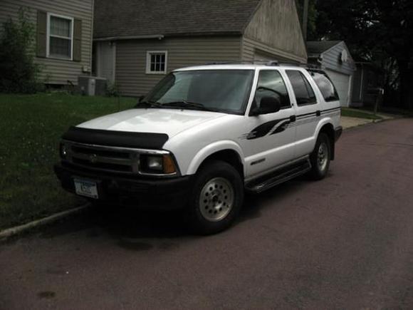 Left front view, as I first got it.