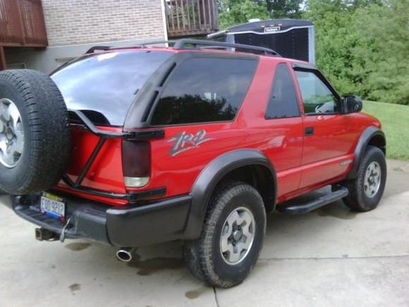 blacked out tail lights