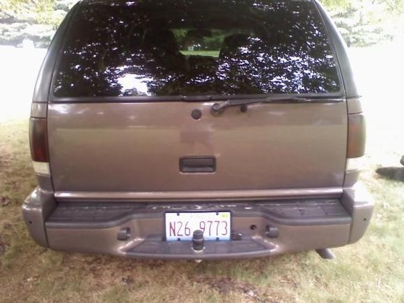 Spray tinted tails, debaged