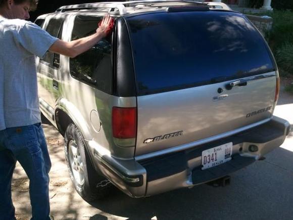 quick back shot, with my dad in it lol