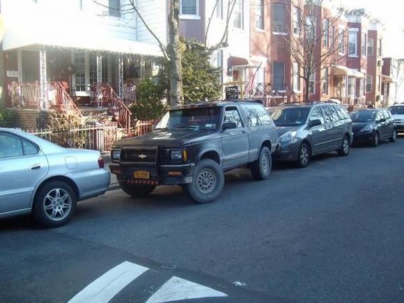 When i drove down to NYC   

the truck has not been there in a few months  till today