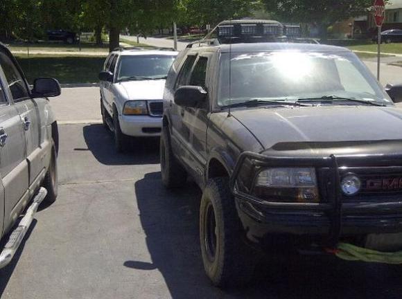 my truck first and cousins in back ground