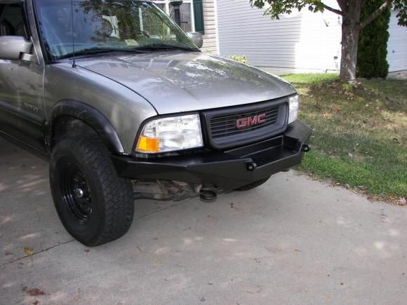 New freshly painted offroad bumper
first design