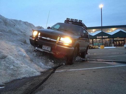 Decided to play in the snow a little bit haha