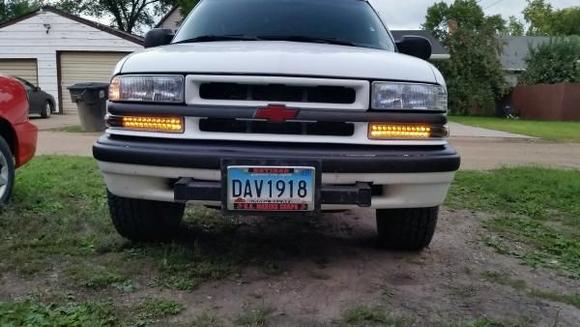 The Black LED blinkers