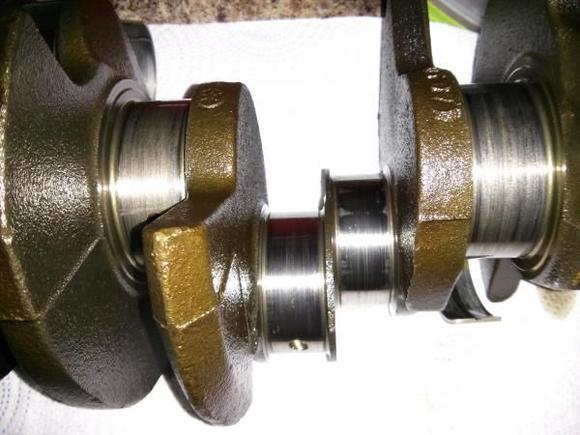 This crankshaft had a date with Ms.Dex-Cool