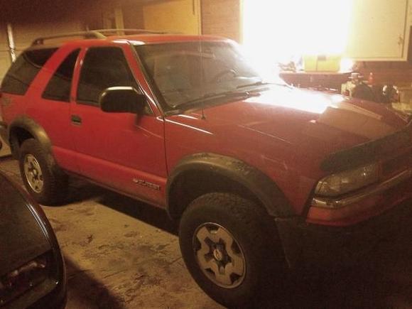 In my garage
