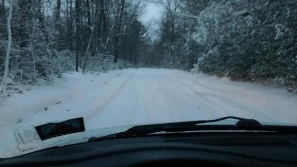 More snow driving