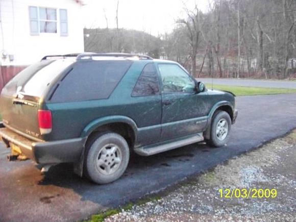 a littttttttttttle muddy...not much mud around here so i give my self some credit!
