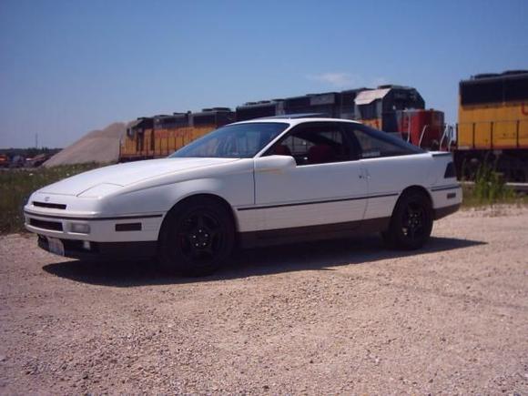 this car @ 16psi dominated a white typhoon in kenosha wisconsin when this picture was taken. ambient outside air temp was 105* that day