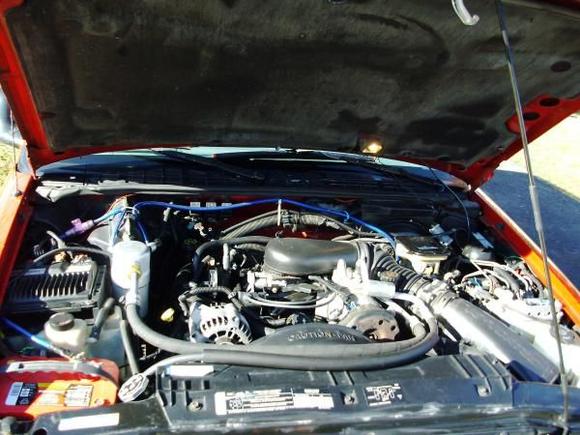 engine somewhat clean and new optima