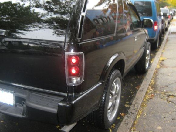 Blazer Taillights (They don't melt. LOL)
