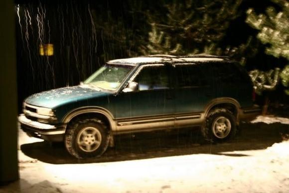 in the snow