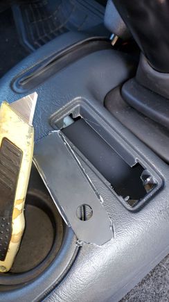 need to removed material so switches/wires will have enough clearance...